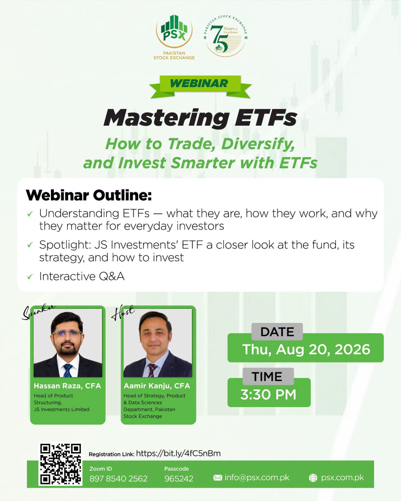 PSX Webinar – Mastering ETFs: How to Trade, Diversify, and Invest Smarter with ETFs
